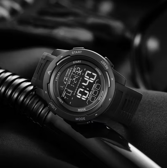 Men’s Multifunction Sports Watch - Black