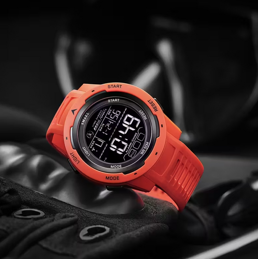 Men’s Multifunction Sports Watch - Red